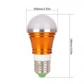 E27 3W 12V 6000K Daylight White LED Edison Base Bulbs Light Bulb